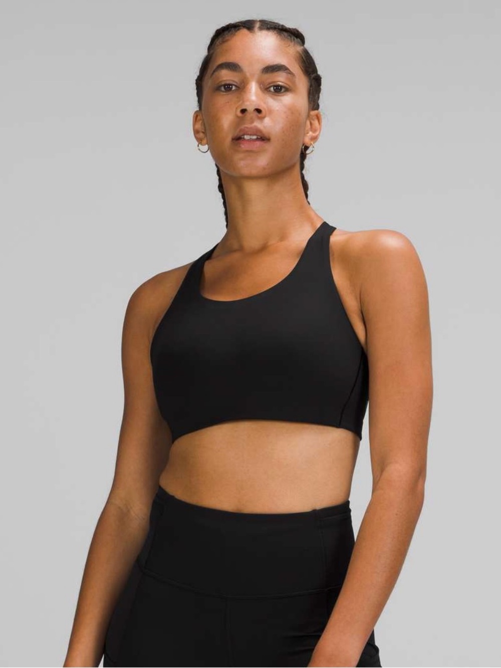 Lululemon Black High Impact Energy Sports Bra